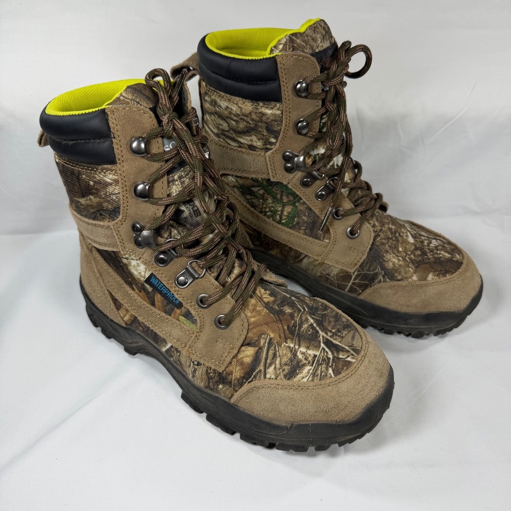 Itasca Women 6 Waterproof Hunting Boots 800g Thinsulate Camo Suede 5520010